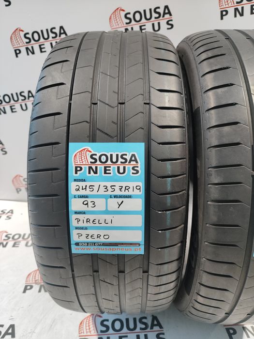 2 pneus semi novos 245-35R19 Pirelli - Oferta dos Portes