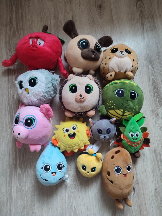 Pluszaki świeżaki biedroniaki  z Biedronki 13szt