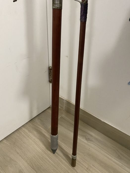 Canas de pesca , barco, fundo