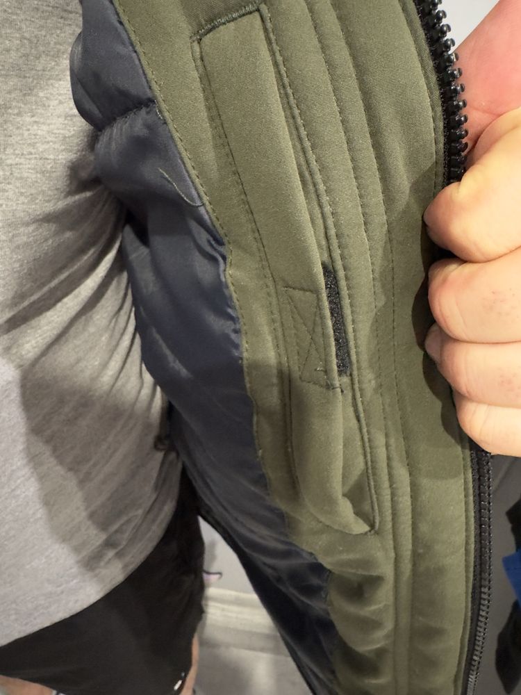 Kurtka zamiowa parka meska