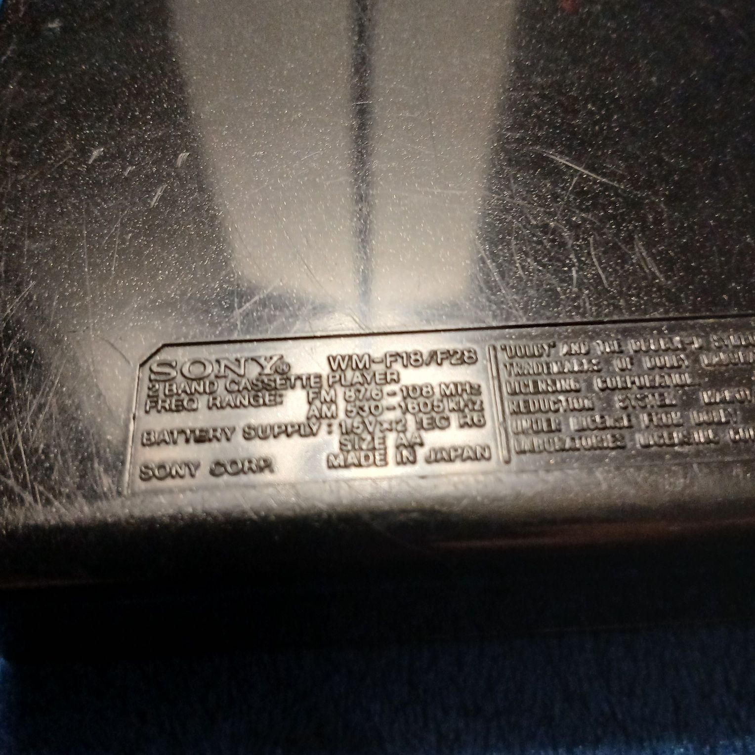 Sony Walkman WM-F18/F28