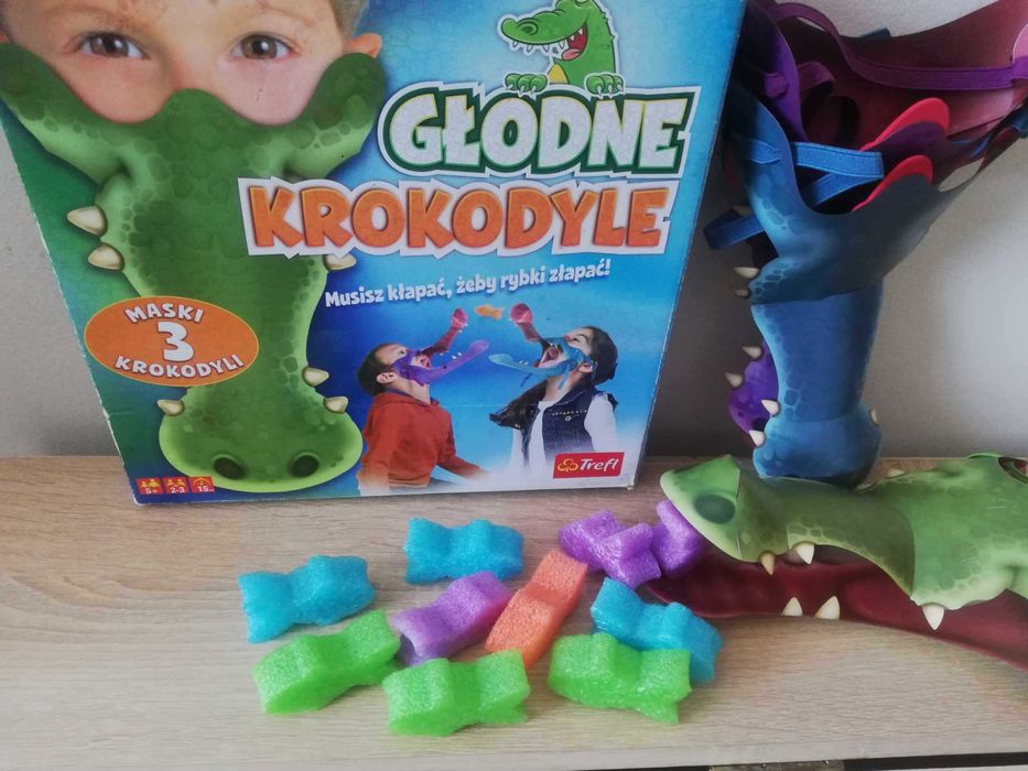gra zręcznościowa głodne krokodyle