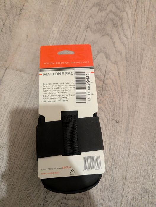 Silca mattone pack. Torba podsiodłowa szosowa.