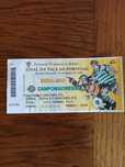 Bilhete Final Taça Portugal 1999 . SC Beira Mar x Campomaiorense