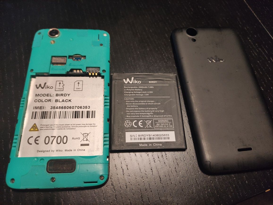 Telemóvel Wiko Birdy 4Gb