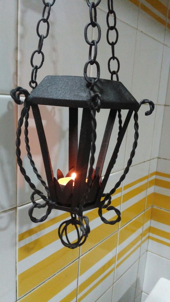Candeeiro/suporte para vela  antigo