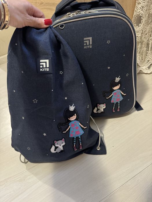 Портфел 2в 1 для девочке