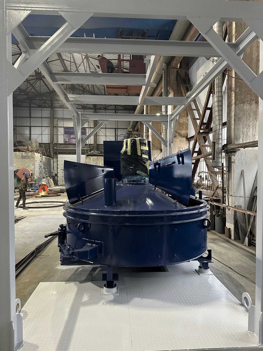 Бетономішалка ГК МОНОЛІТ-1200. Промисловий Міксер Бетону. Виробництво