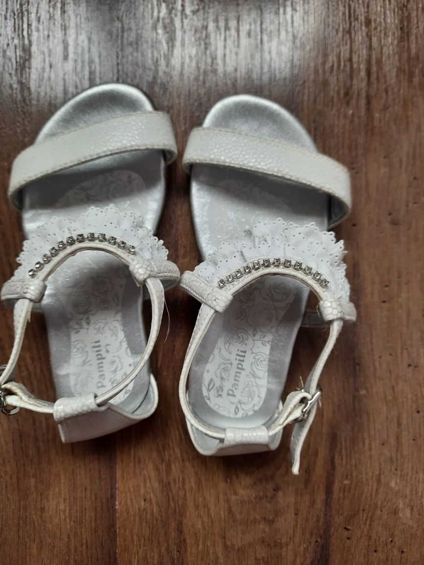 Босоножки сандали нарядные Н&М, Pampili для девочки 26, 27 размер