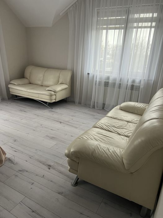 Шкіряний диван 3+2+1, комплект