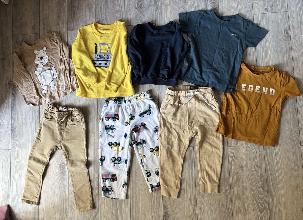 Набір пакет речей на 2-3 роки 98 см HM, Zara, Carters, Next, Sinsay