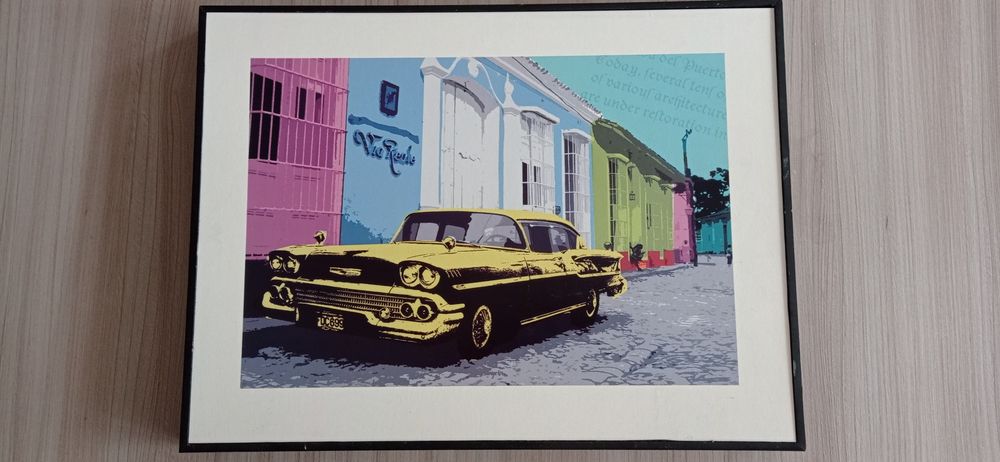 Obraz (reprodukcja) Chevrolet Bel Air 1957 r.