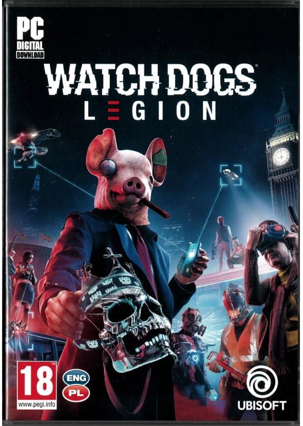 Watch Dogs Legion Pc Nowe Pudełko Box Po Grze