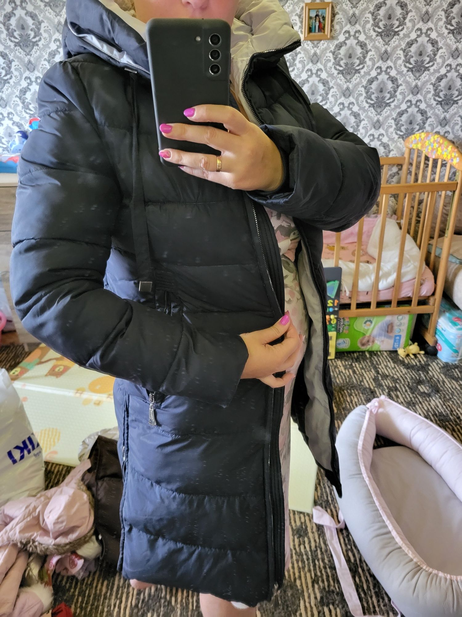 Продам зимний пуховик