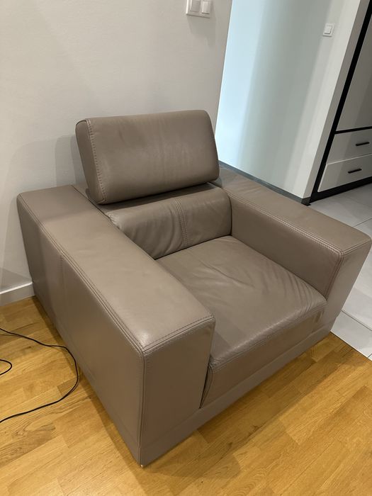 Kler wypoczynek skórzany  3-1