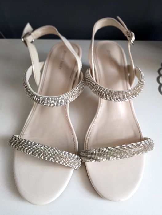 Buty ślubne/wyjściowe na słupku rozm 41