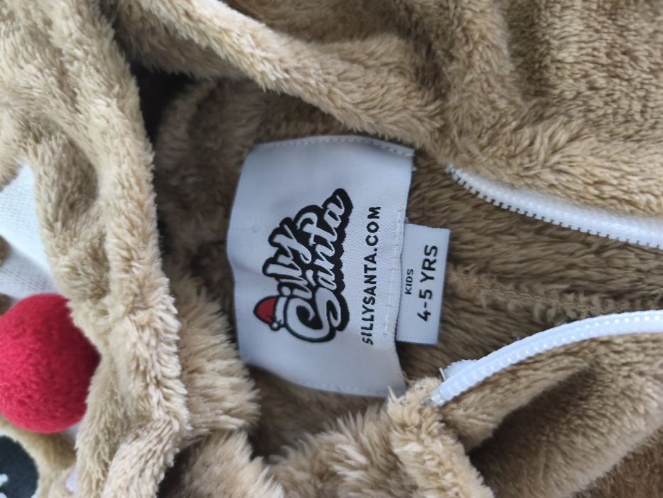 Ciepła piżamka jednoczęściowa 110