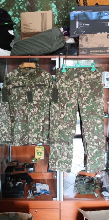 Mundur Bluza+Spodnie Armia Ukraina Predator camo M pas90 kl.124 Unikat