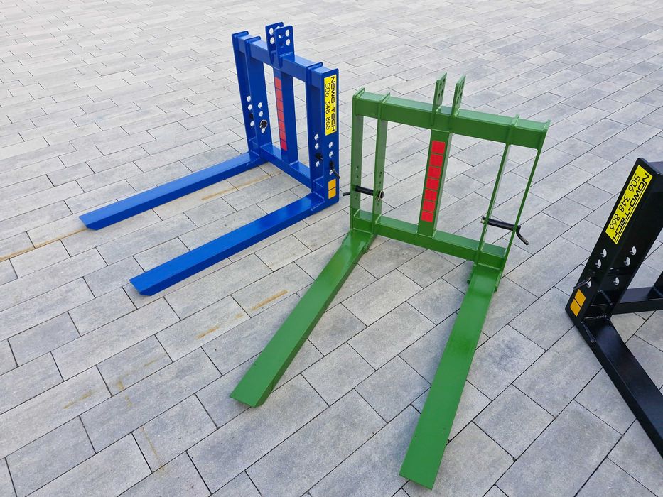 paleciak na tył ciągnika, widły do palet, 4 uchwyty mocujące, nowość