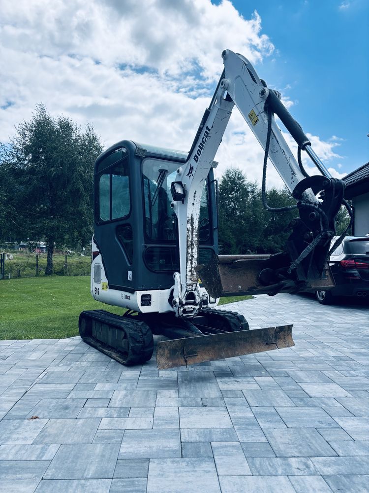 Minikoparka BOBCAT E16 2012r! Skarpowa hydrauliczna