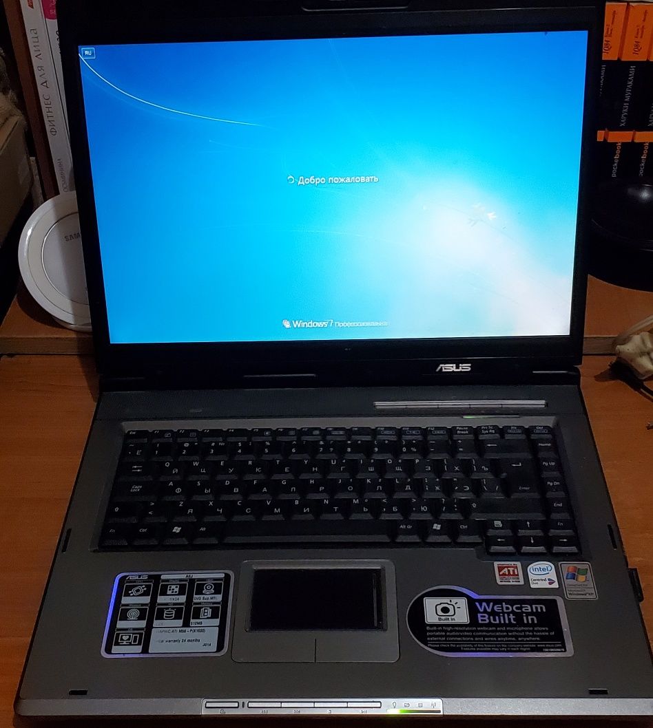 ноутбук ASUS A6Ja бу на разбоку