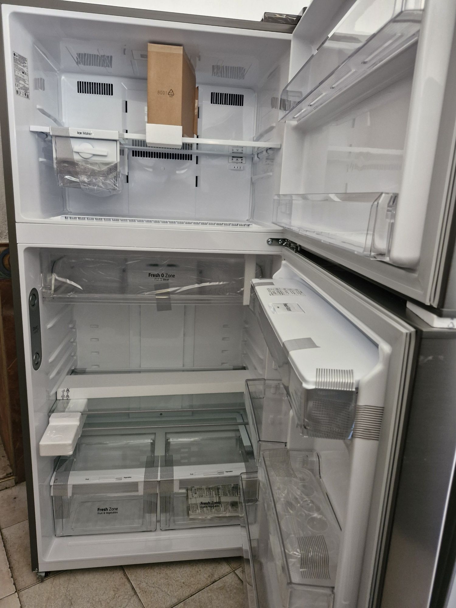 Frigorífico com congelador com dispensador de agua lg