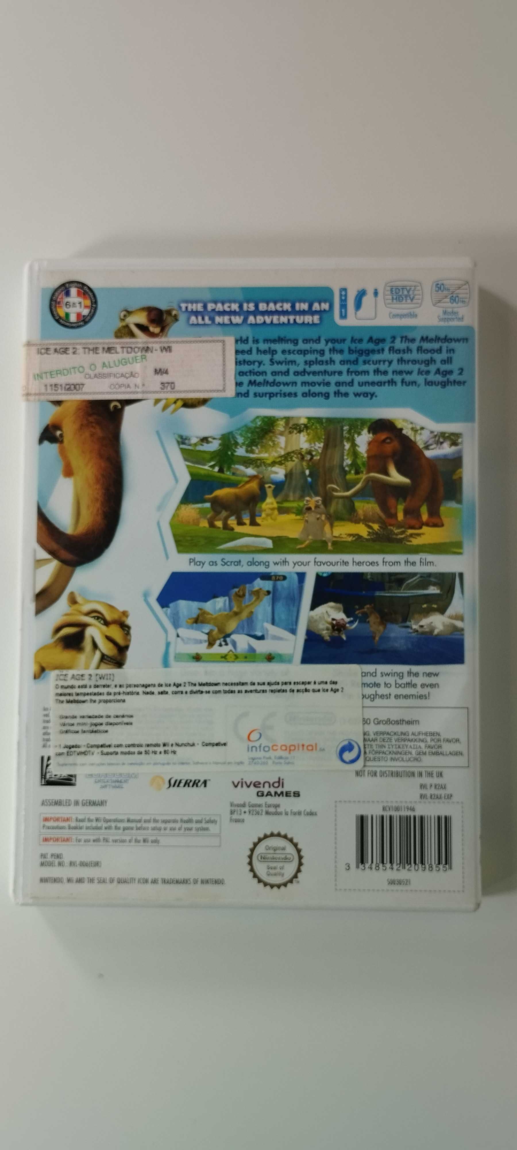 Ice Age 2 Meltdown Nintendo Wii