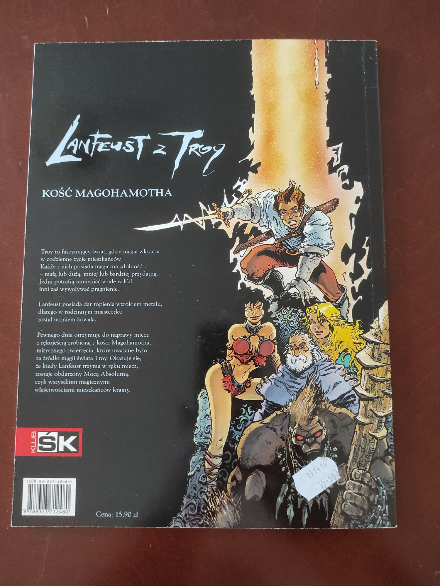 Komiks Lanfeust z Troy, cz.1, Kość Magohamotha, Świat Komiksu