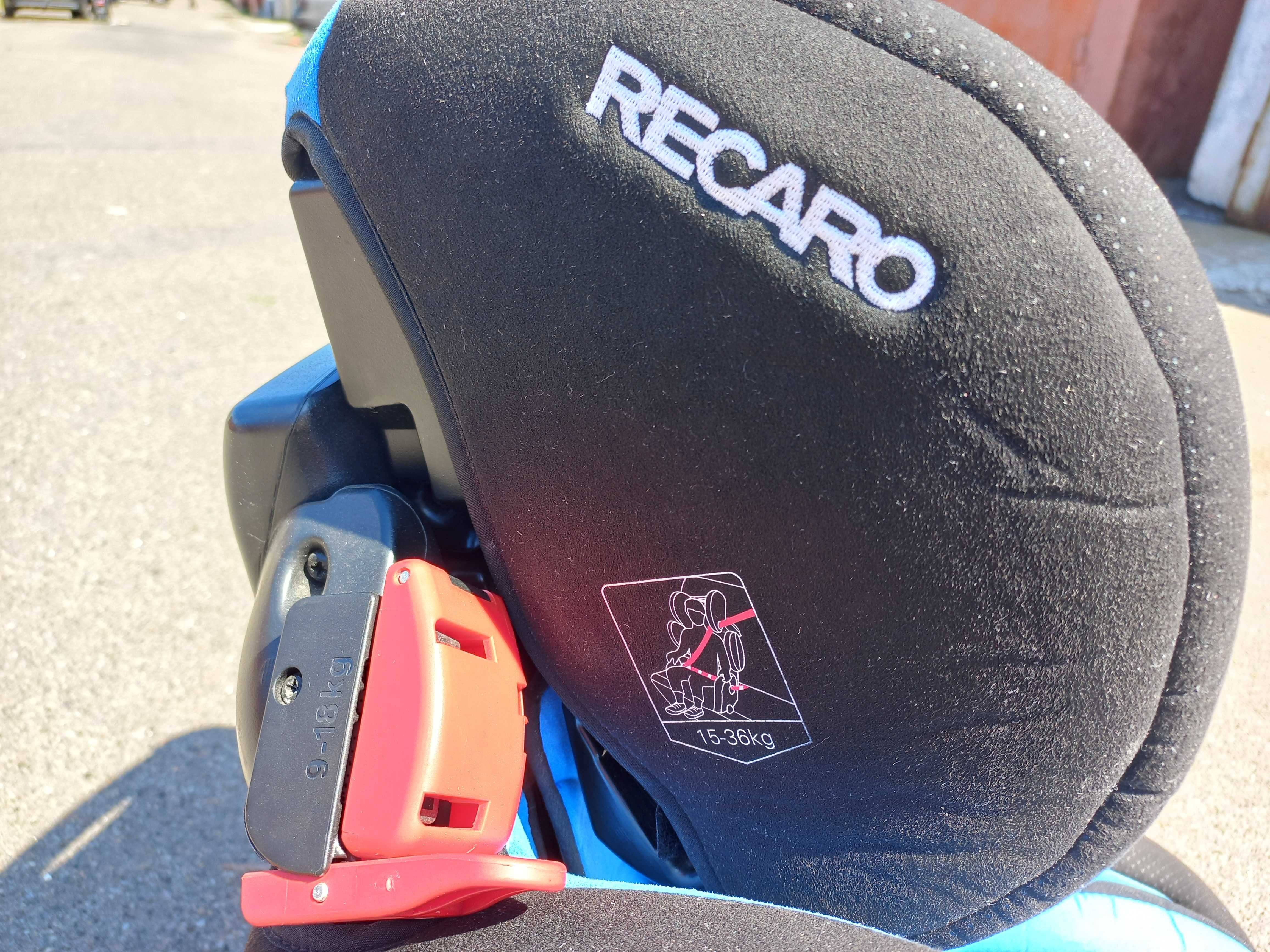 дитяче детское авто крісло кресло Recaro Young Sport Hero 9-36 кг