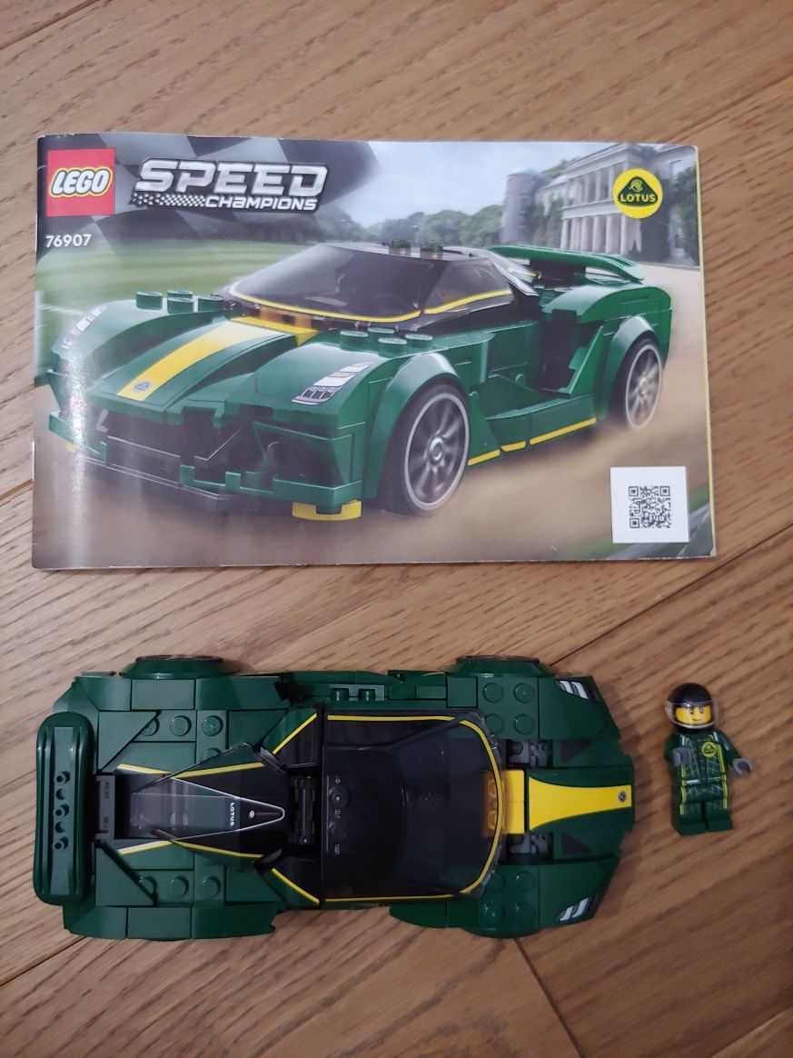 Legi speed champions 76907 - klocki + instrukcja + pudełko