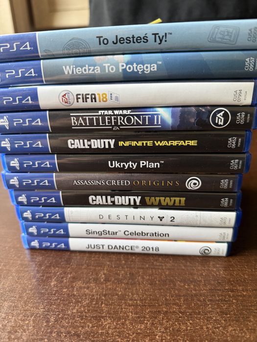 Sprzedam gry na PS4