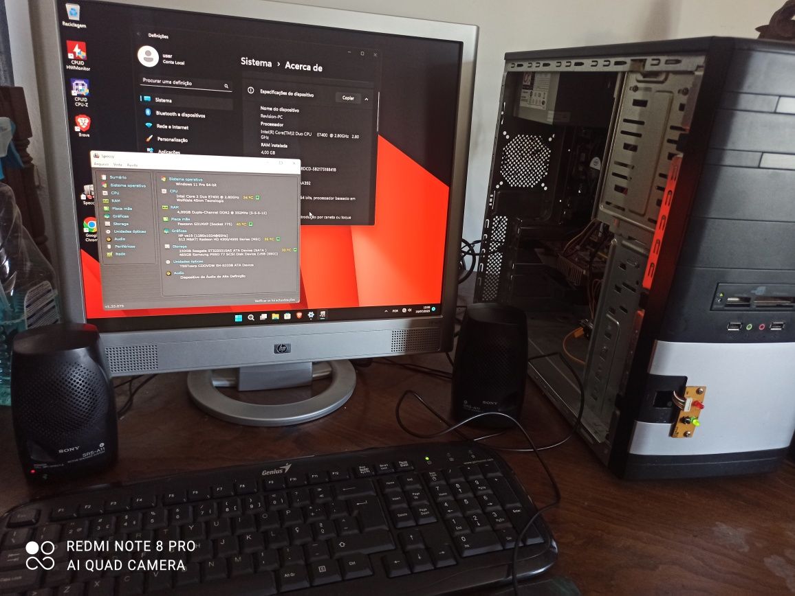 Torre PC com Windows 11