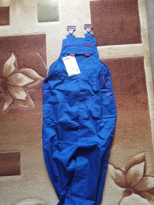 Komplet ogrodniczki + bluza ochronna nowa marki Max Popular r. 50
