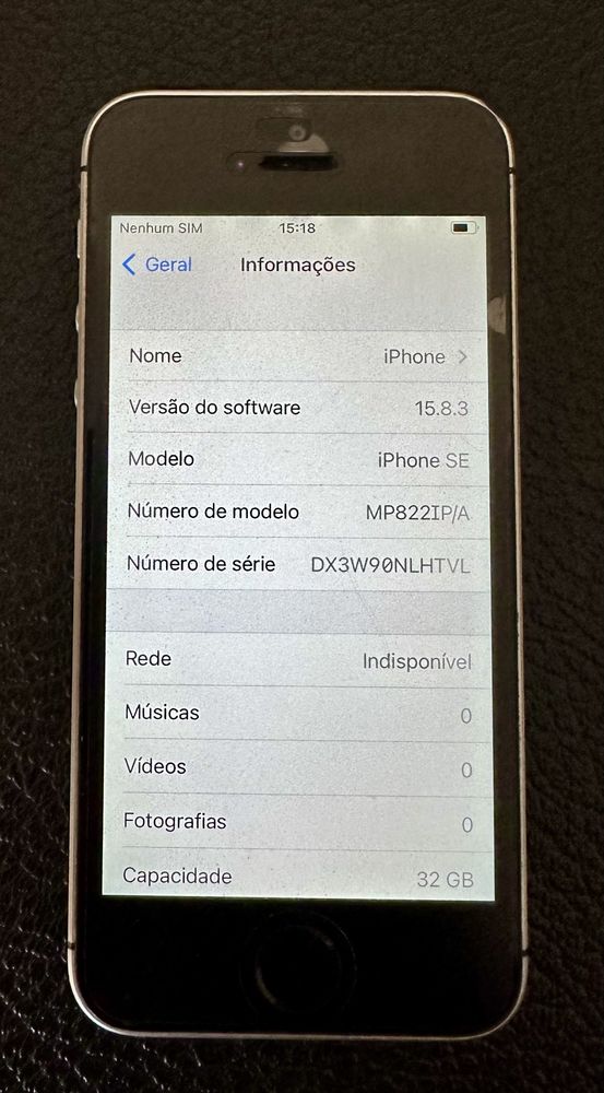 iPhone SE 1ª Edição 32GB