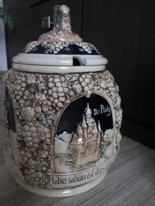 Waza niemiecka ceramiczna do ponczu