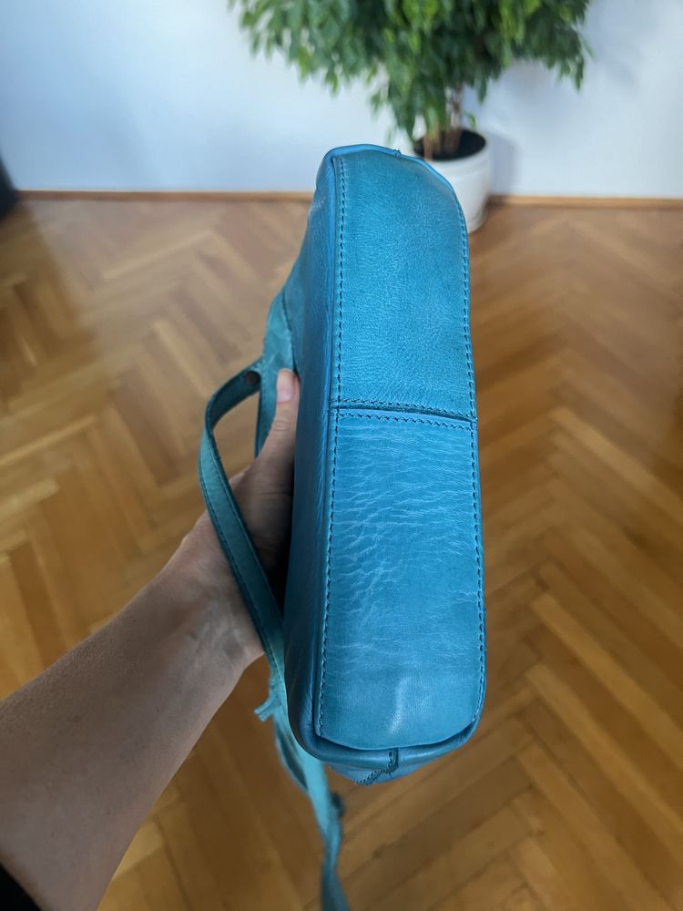 Torebka listonoszka Venezia skóra naturalna