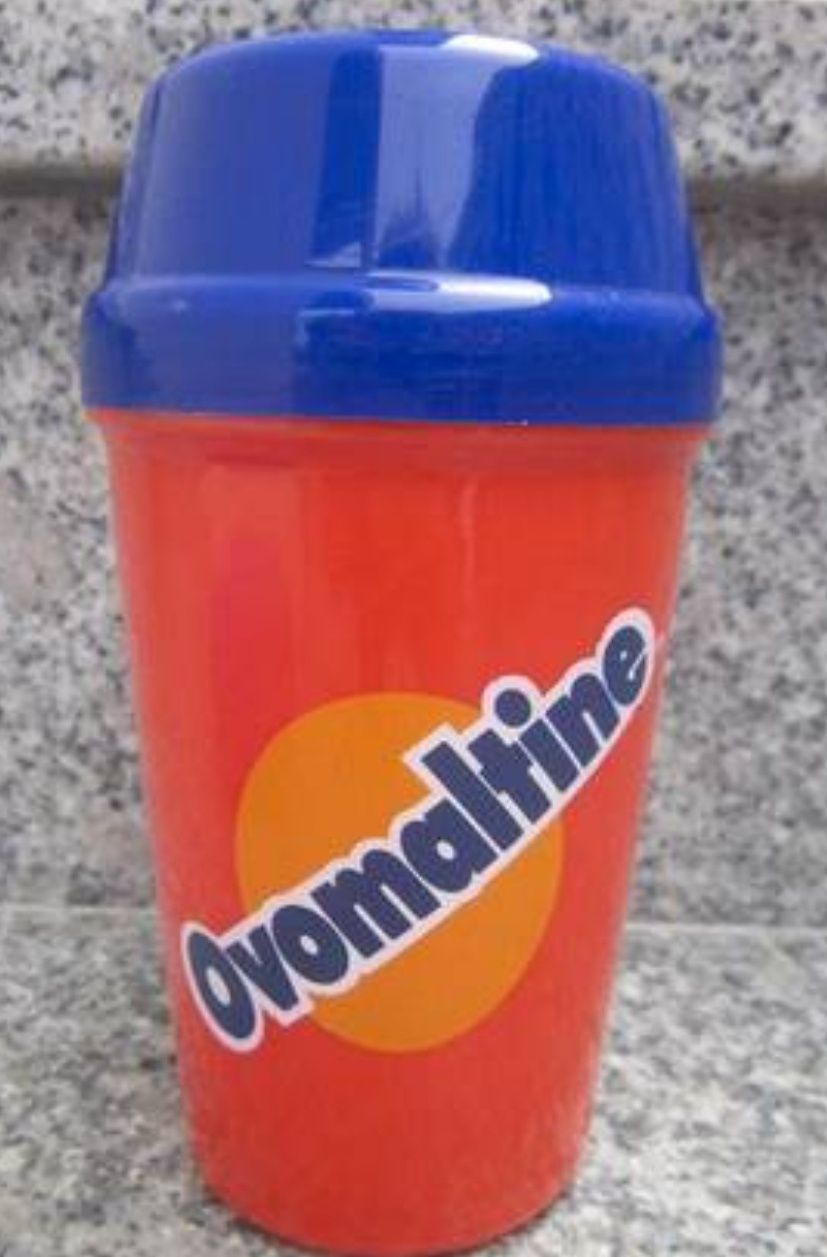 Copos Ovomaltine/ Garrafas Sunquick vintage - Novos