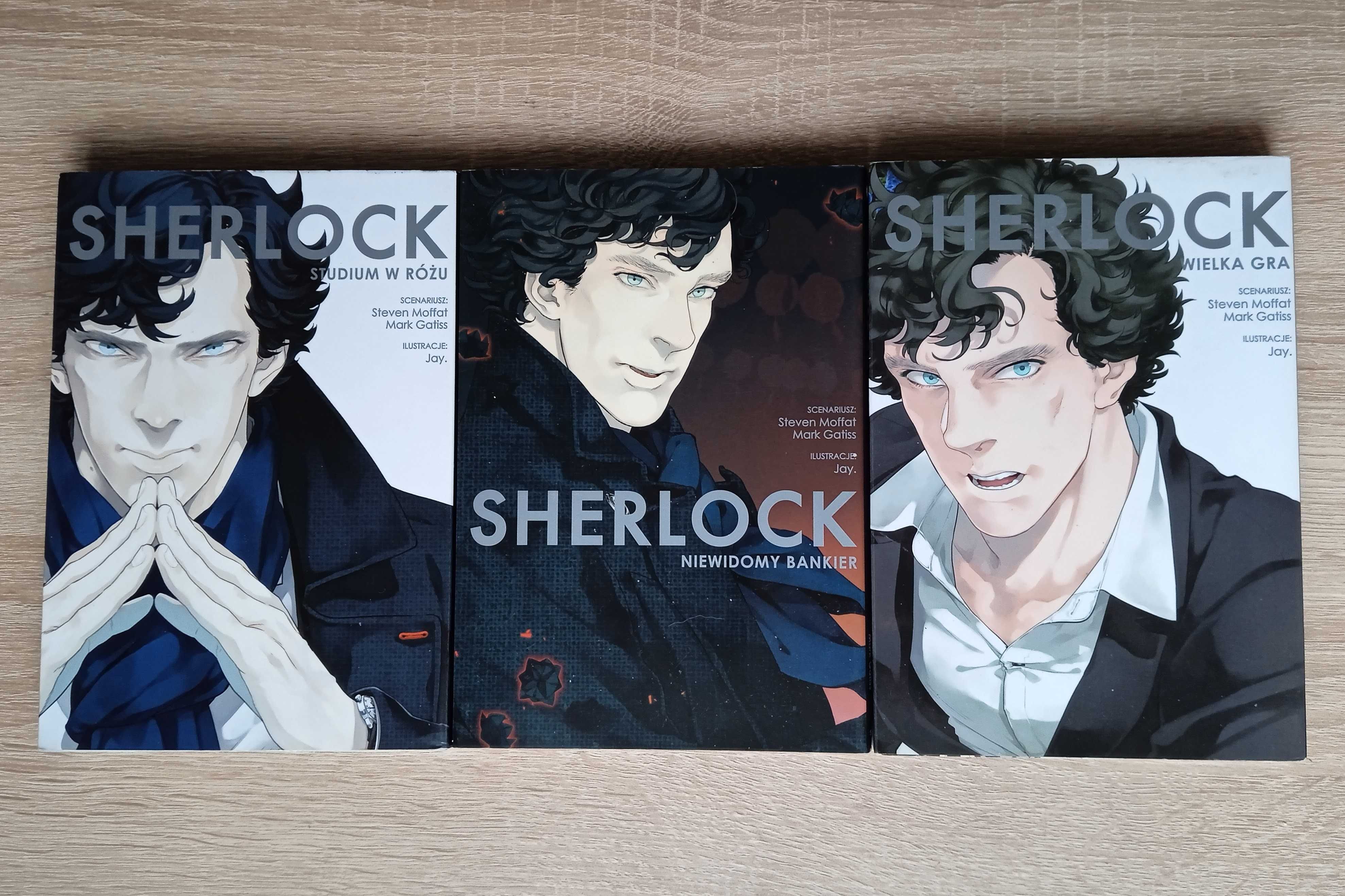 Manga Sherlock - tomy 1-3