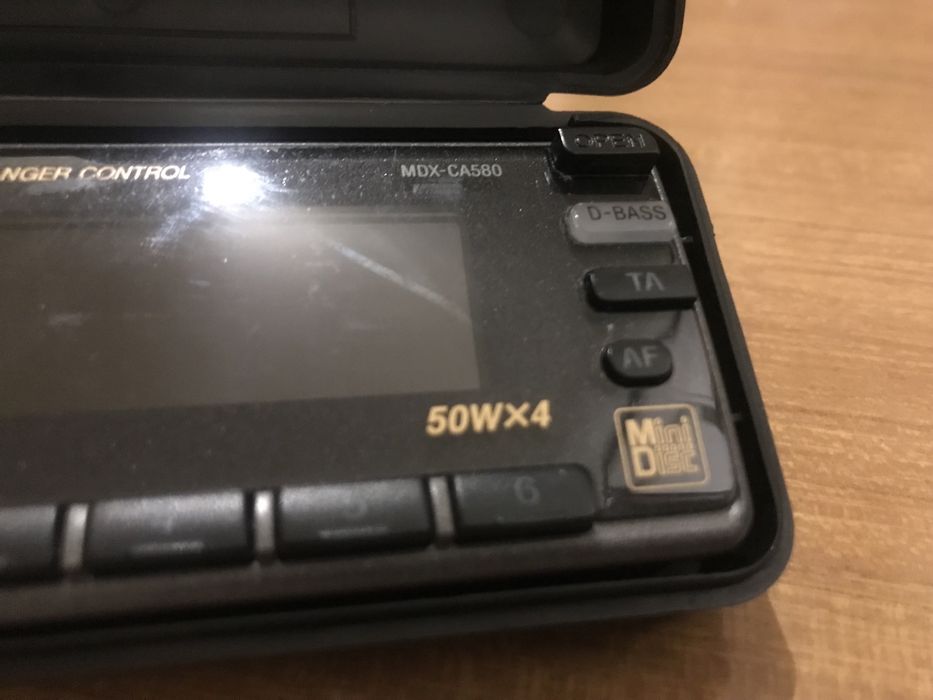 Painel Sony Minidisc MDX-CA580