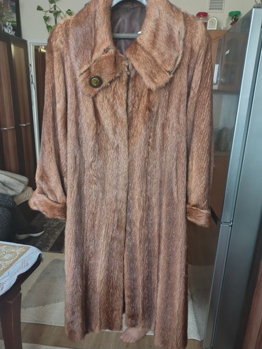 Piękne futro z norek