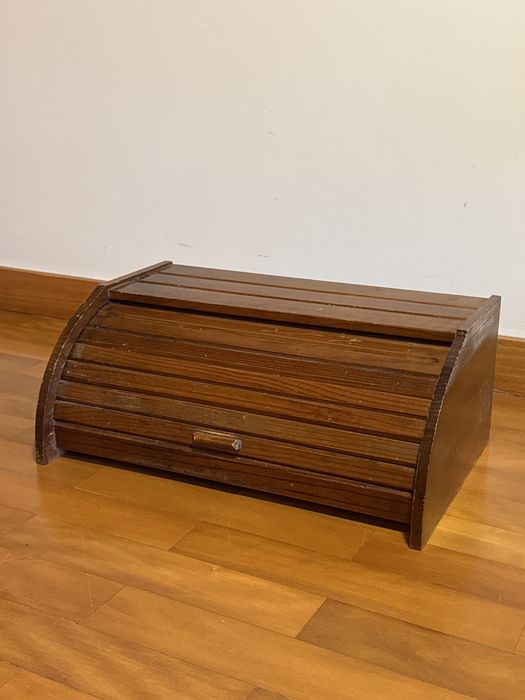 Caixa do pão | padeira | guarda-pão madeira