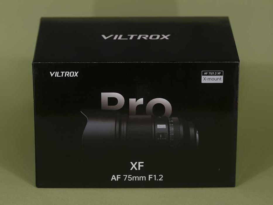 Obiektyw Viltrox AF 75/1.2 XF Pro do Fuji X. Stan BDB.