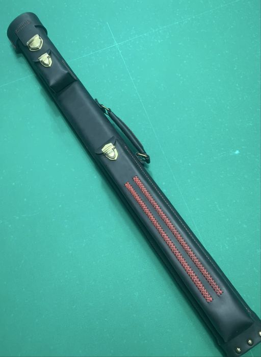 Шкіряний чохол для більярдного кия ручної роботи