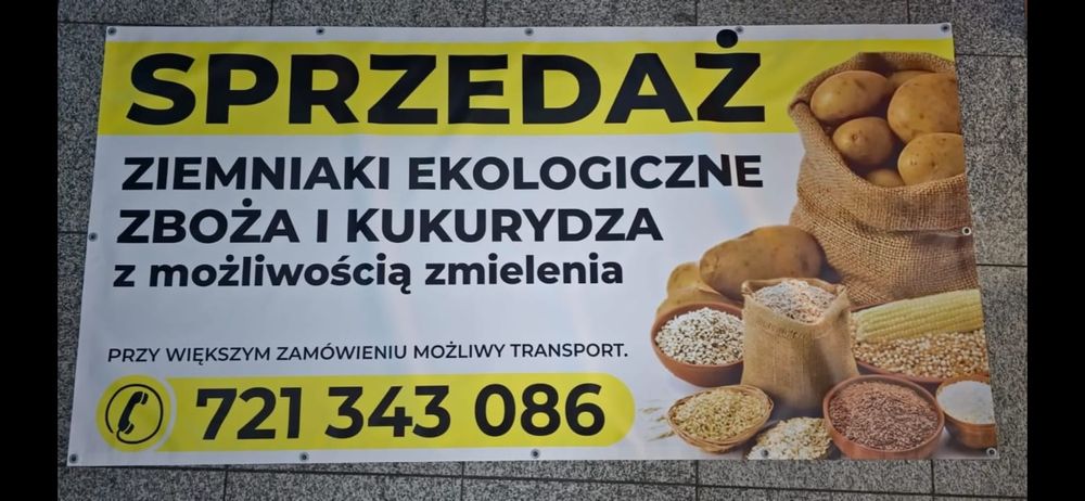 Kukurydza, zboże, ziemniaki