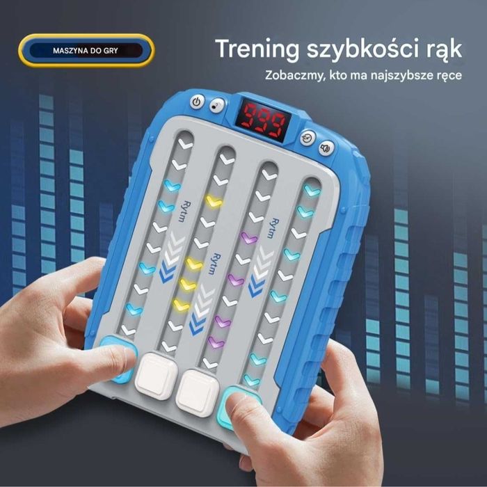 Rhythm Automat do gier rytmicznych Quick Push konsola muzyczna fidget