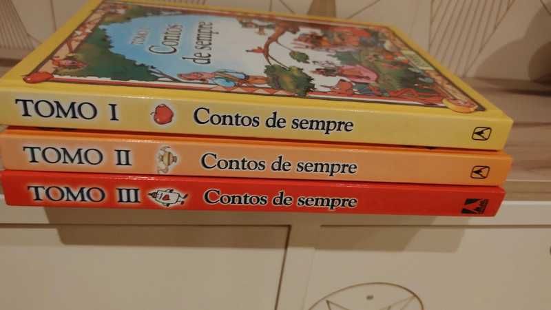 3 livros - Colecção "Contos de Sempre" Volumes I, II e III