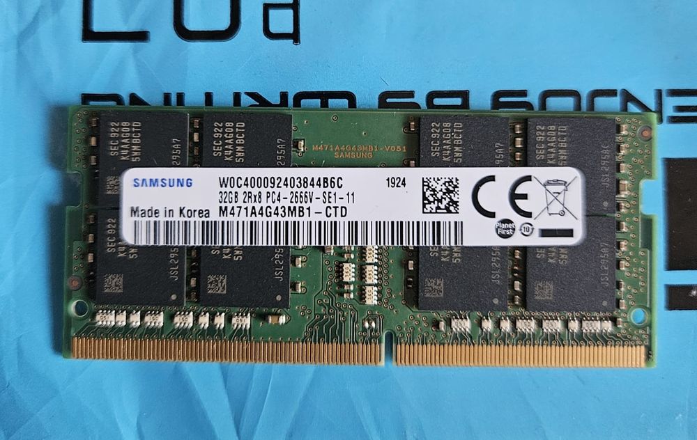 Оперативна пам'ять 32gb, оперативка одною планкою RAM 32gb 2666V DDR4