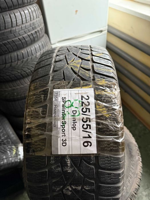 Резина Dunlop SP Winter Sport 3D 225/55/R16 Зима Пара Z16-081