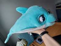 Duża miękka interaktywna maskotka delfin Blu Blu 18m+