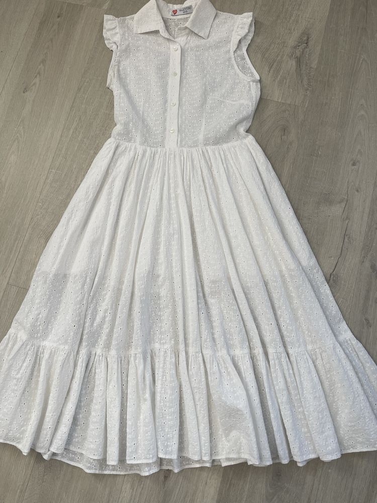 Платье -прошва  Valentino , Zimmermann , S—М